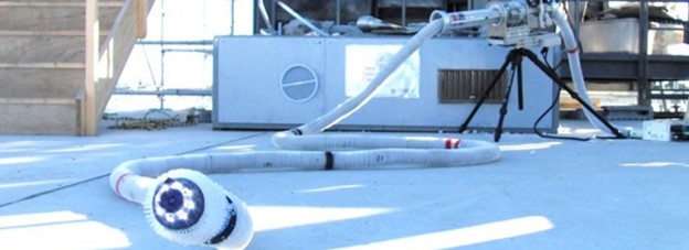 極限環境下でも動作する柔軟索状ロボット