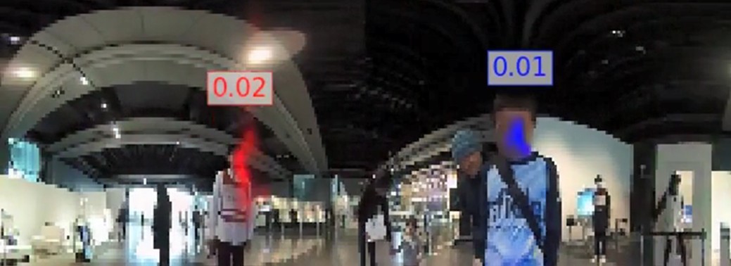 音響イベントの教師なし視聴覚音源定位の実証実験